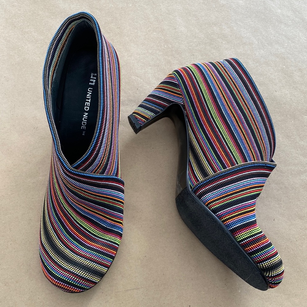 United Nude Fold Mid Bootie